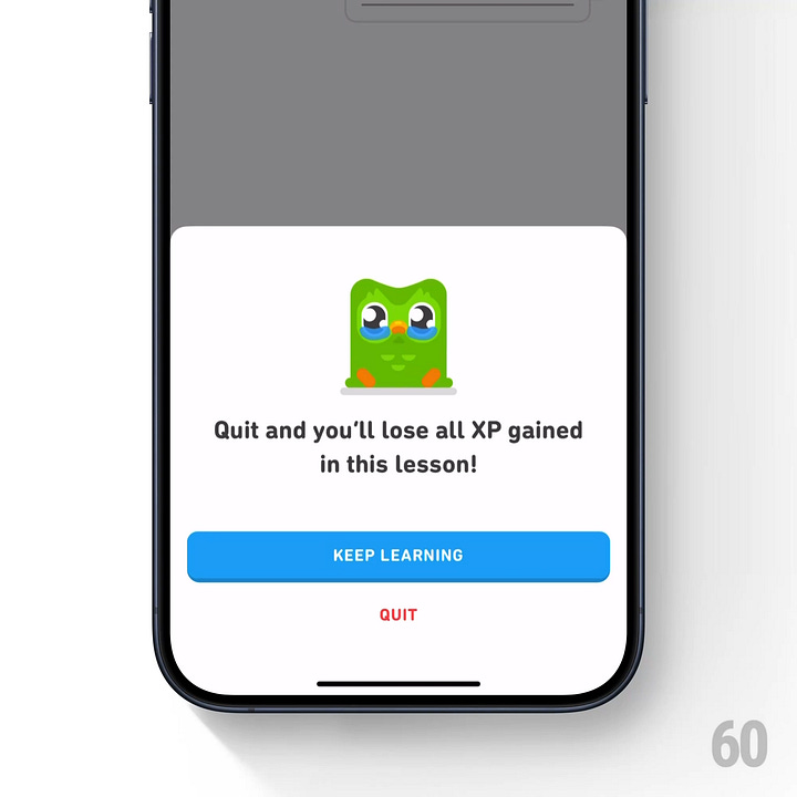 Duolingo Shots on 60fps