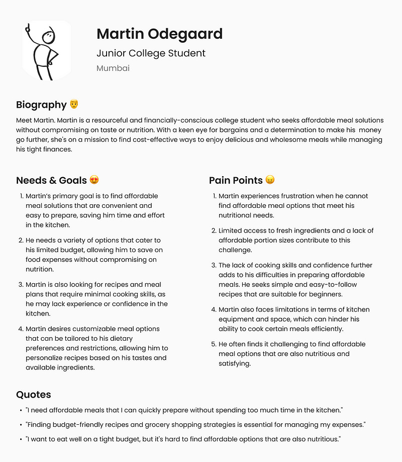 User Persona