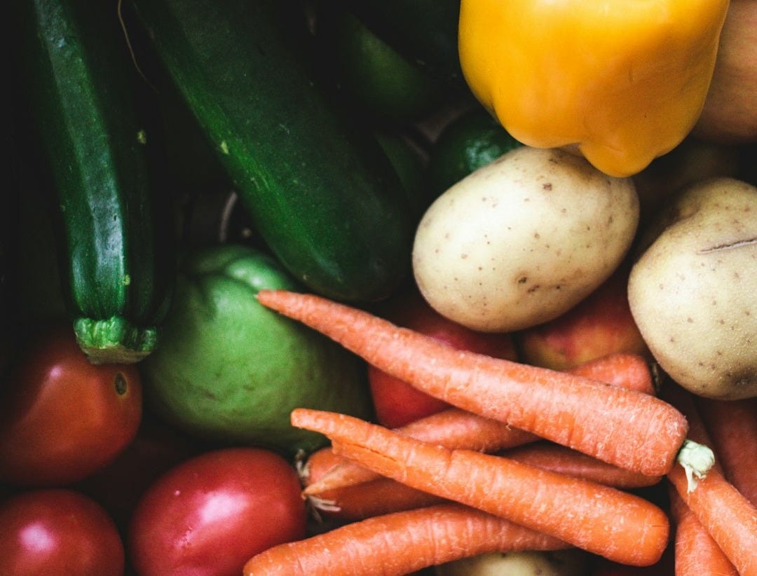 pile of vegetables pile of vegetables