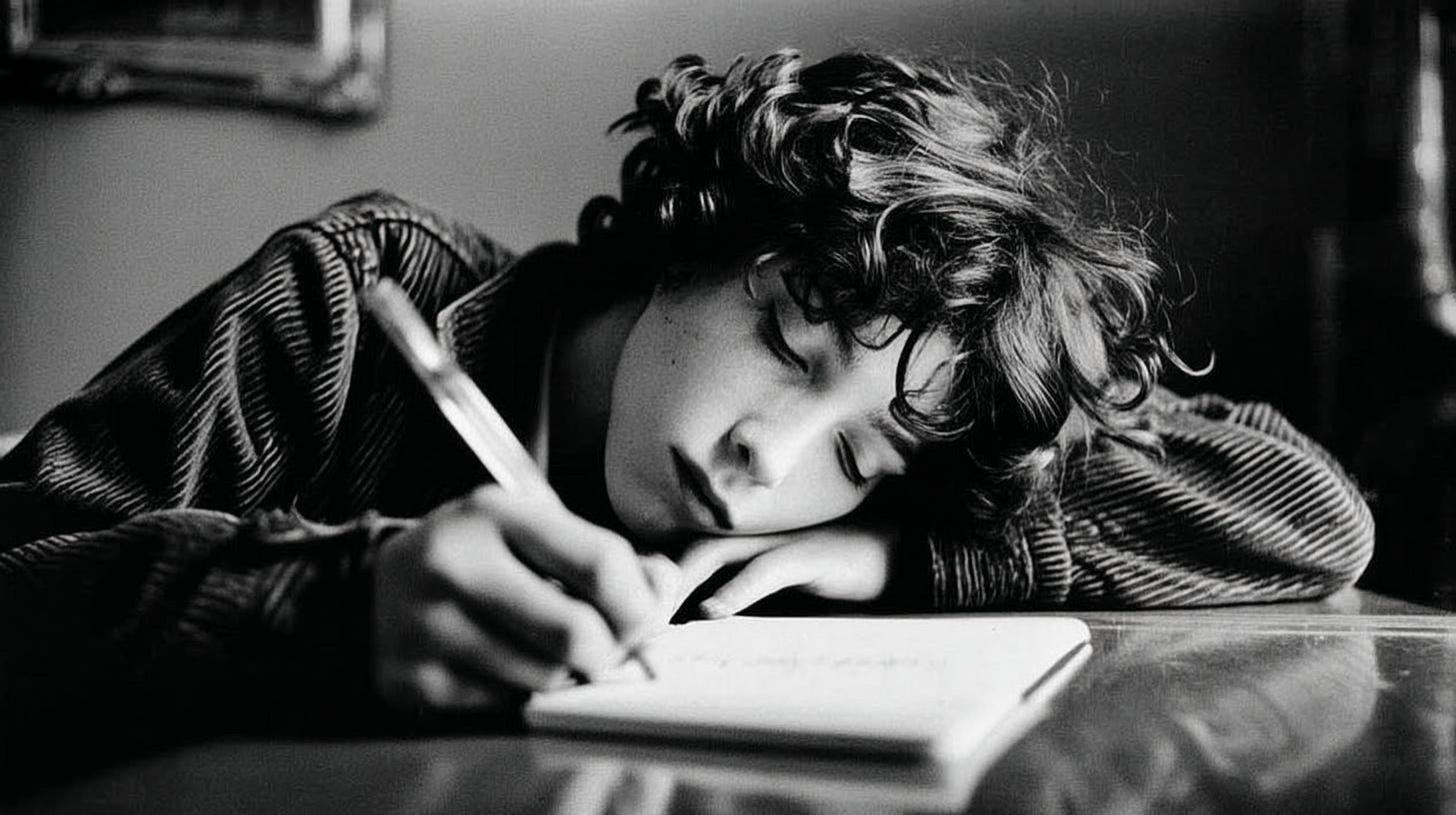 Some day you will be old enough to start writing poetry againSomeday, you’ll be old enough to write poetry again
