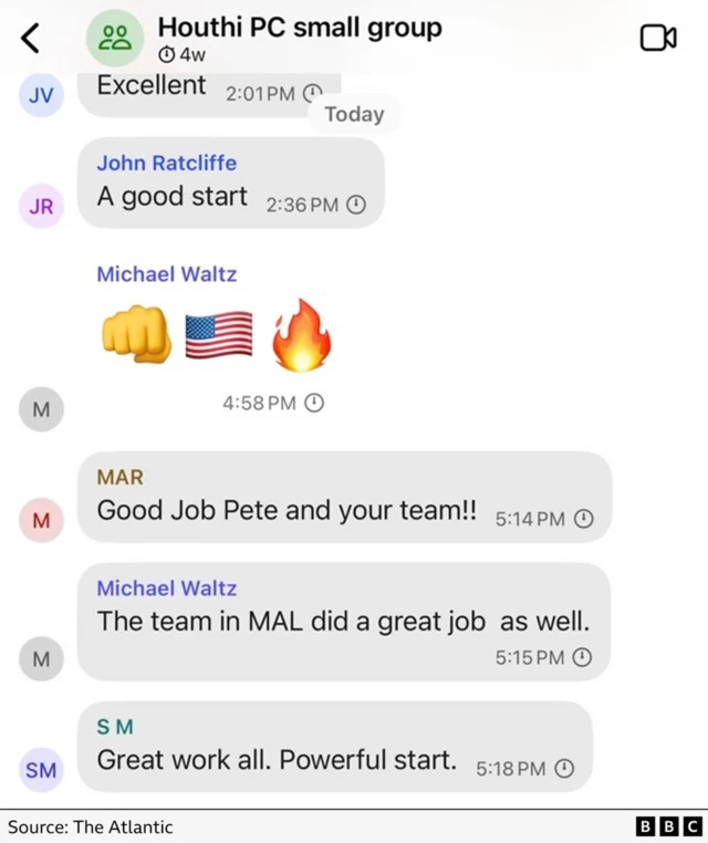 Five takeaways from Pete Hegseth leaked group chat on Yemen war plans - BBC  News Pidgin