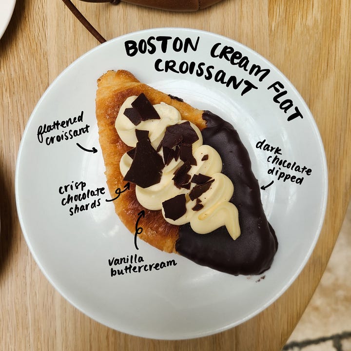 COPAIN BOSTON CREAM FLAT CROISSANT