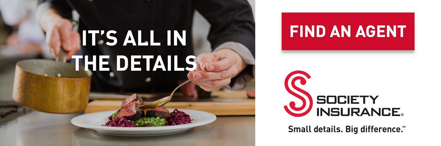 Ad for Society Insurance. Ad for Society Insurance.