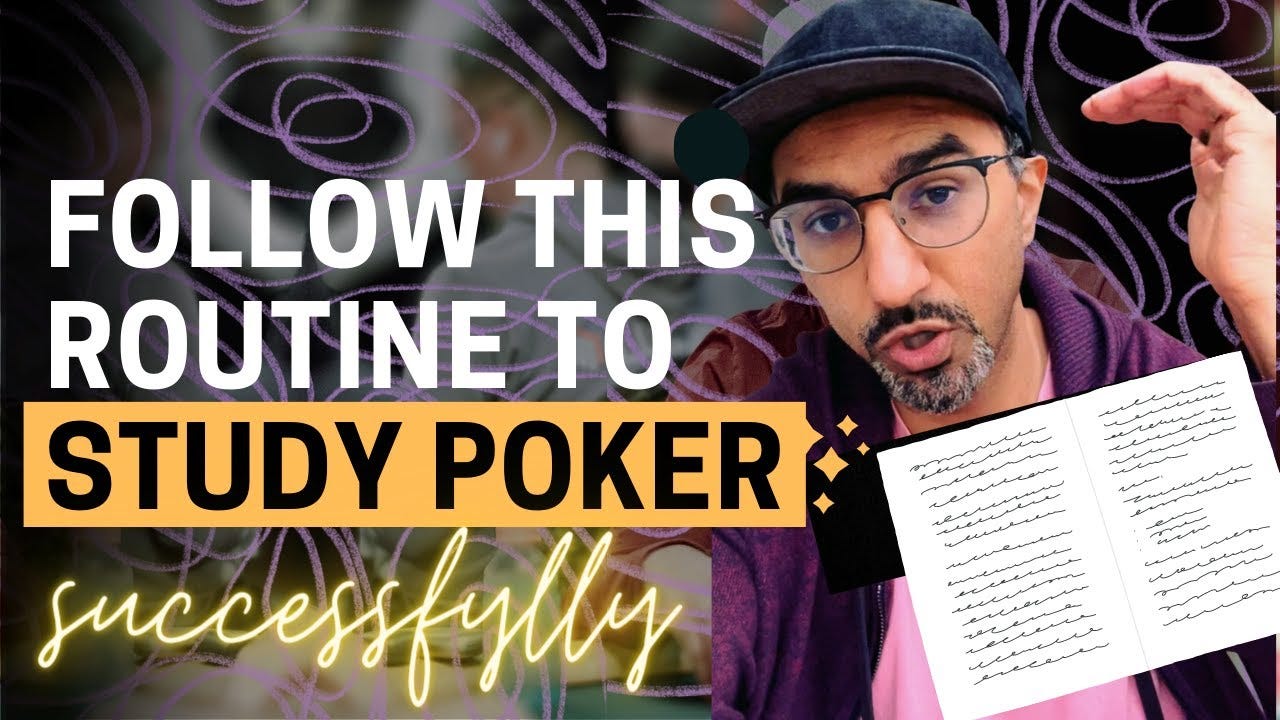 Learn How to Write Down Poker Hands & Have a Study Routine for Busy People Learn How to Write Down Poker Hands & Have a Study Routine for Busy People
