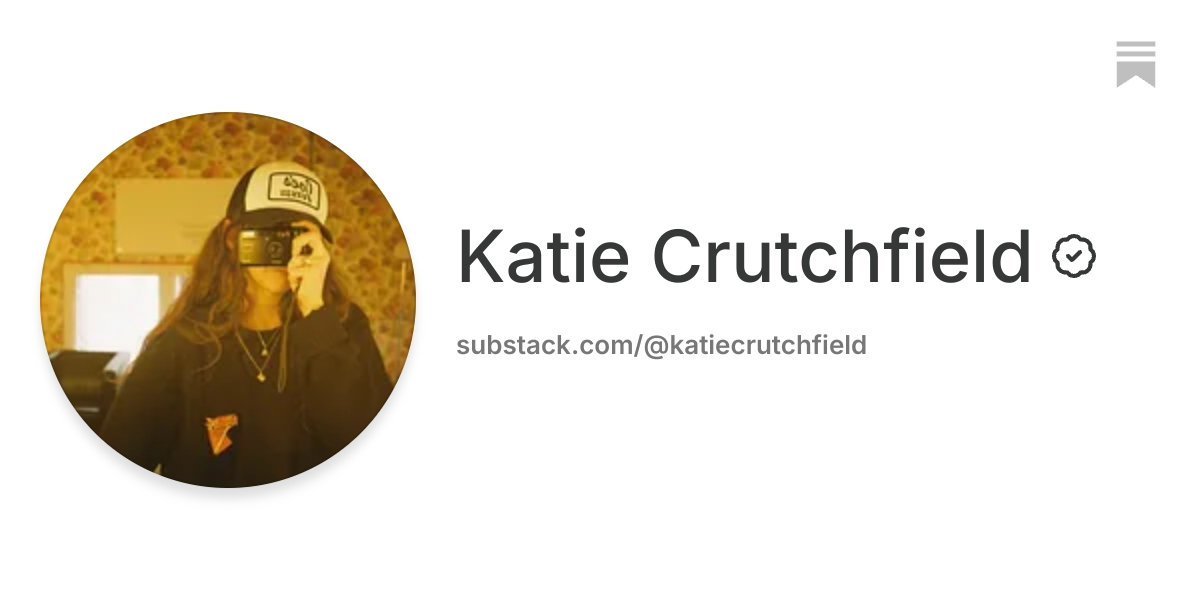 Katie Crutchfield | Substack