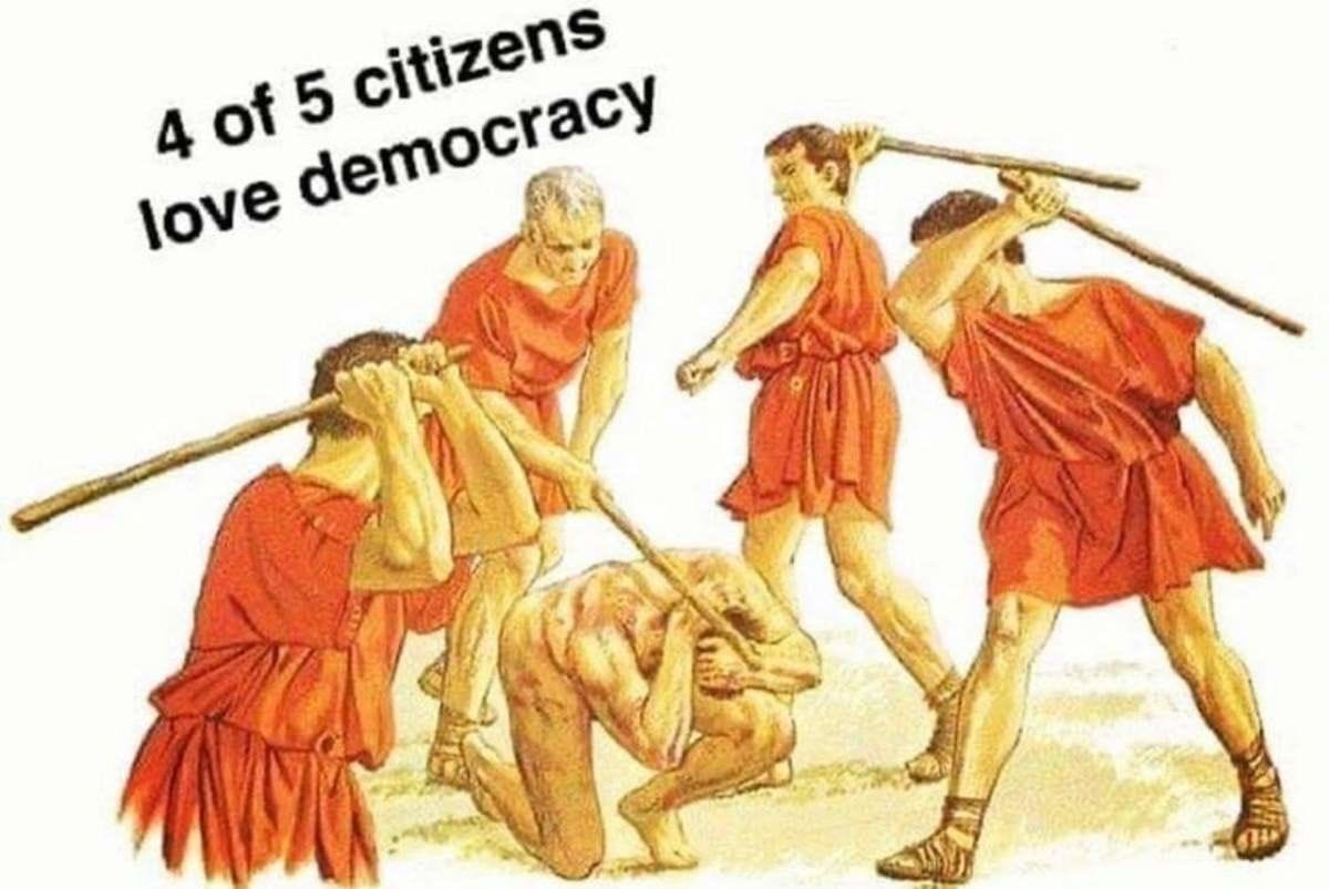 Wtf I love democracy now