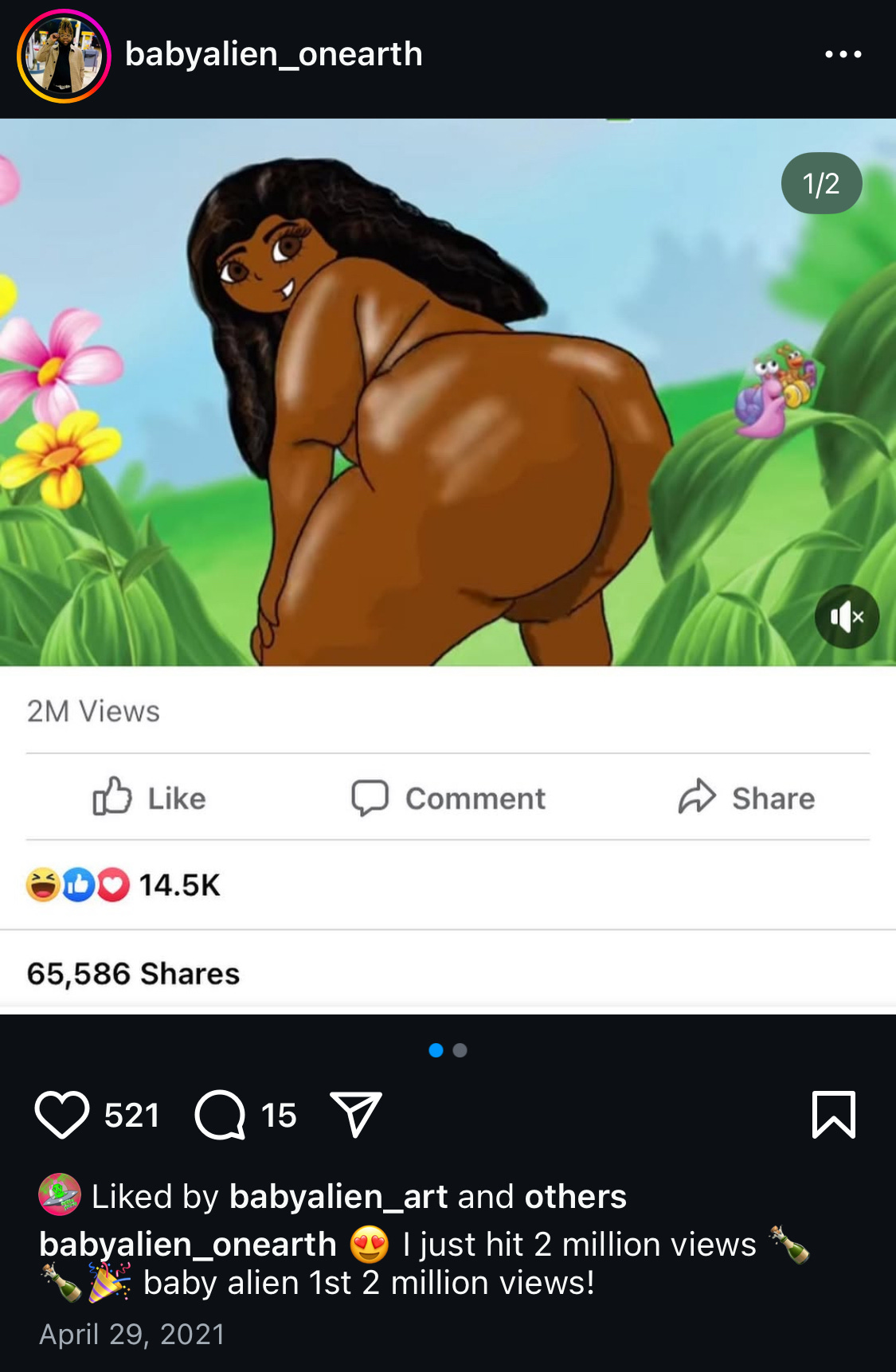 Baby Alien Twerking Dora.