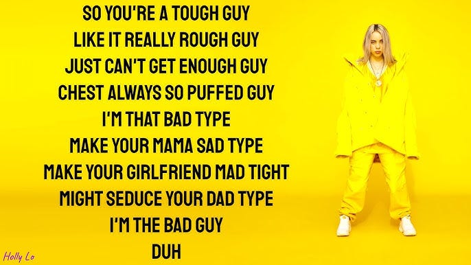 Billie Eilish - bad guy (with LYRICS)