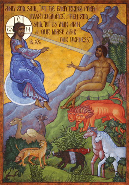 Creation of Animals & Adam, large icon