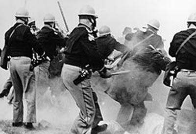 ICE attacking peaceful protesters and taking children from their family. Police attacking peaceful protesters in Selma, Alabama. 
