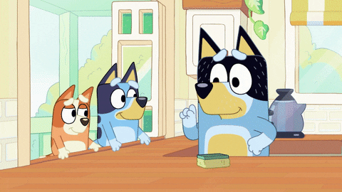 See Ya Laughing GIF by Bluey See Ya Laughing GIF by Bluey