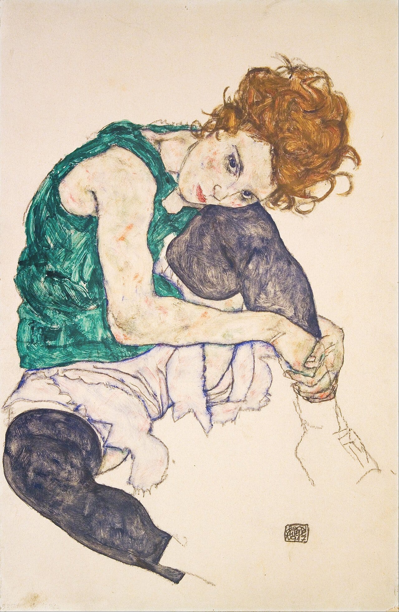 Schiele figure drawing Schiele figure drawing