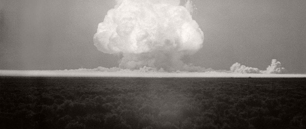 Vintage: First Atomic Bomb Tested (July 16, 1945)