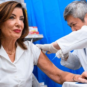 🤡Gov. Hochul’s Fake Booster: They Really Think We’re That Dumb