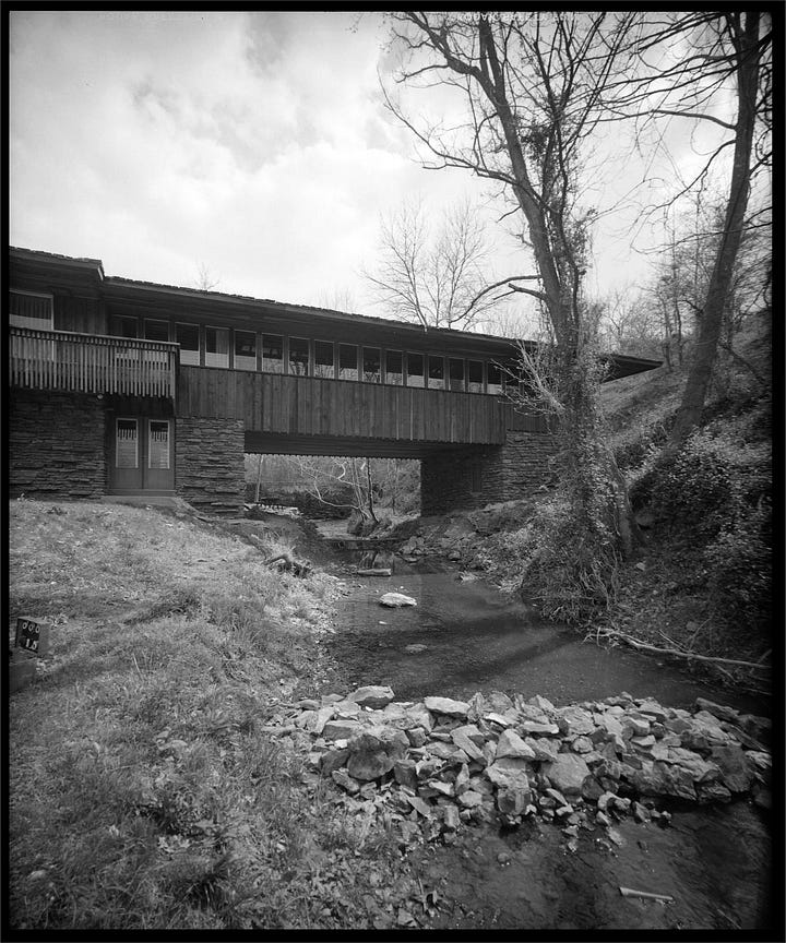 Images of the Walton Residence, designed by E. Fay Jones