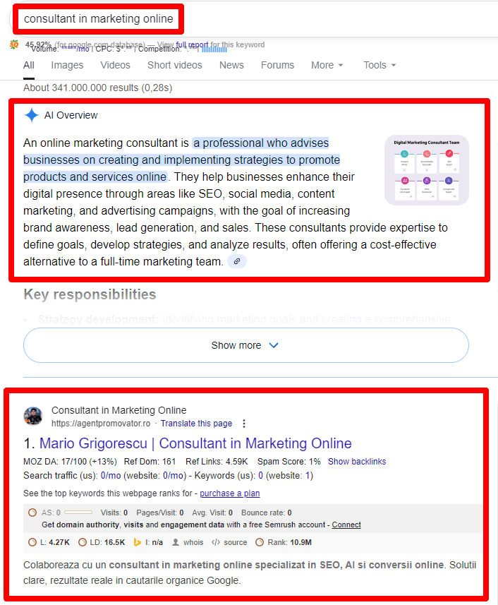 cautarea AI cautarea AI