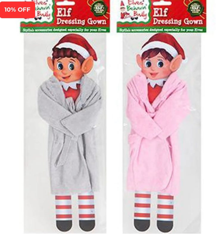 Toyland Gilet De Sauvetage Pour Elfe – Accessoire Flottant & Porte-Clés Amusant Pour Elfes De Noël (Elfe Non Inclus)