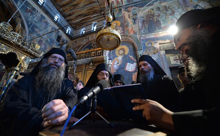 In Karyes, the administrative centre of Mount Athos