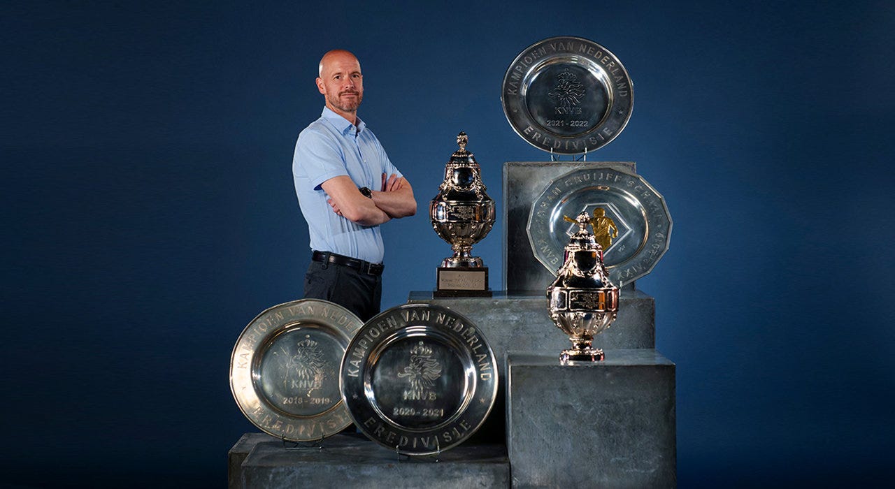 Nog één keer in gesprek met Ten Hag: 'Deze club werd een deel van mij' Nog één keer in gesprek met Ten Hag: 'Deze club werd een deel van mij'