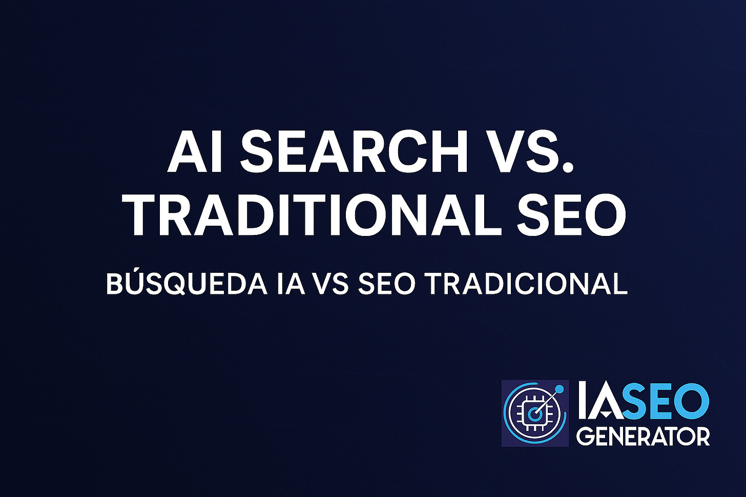 Búsqueda IA vs SEO tradicional: la nueva frontera digital