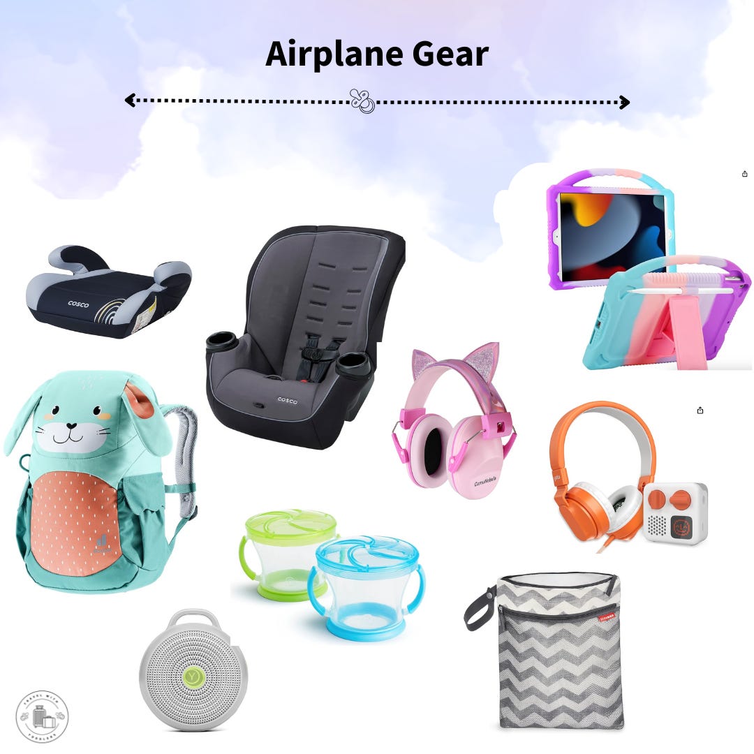 best toddler backpack for airplane travel Jucciaco Plane and Aircraft with Lunch Bag, School Backpack Teens Boys Girls Kids Backpacks Set : Electronics simply wipe the backpack with a damp cloth Toddler Travel Gear: Airplane Edition