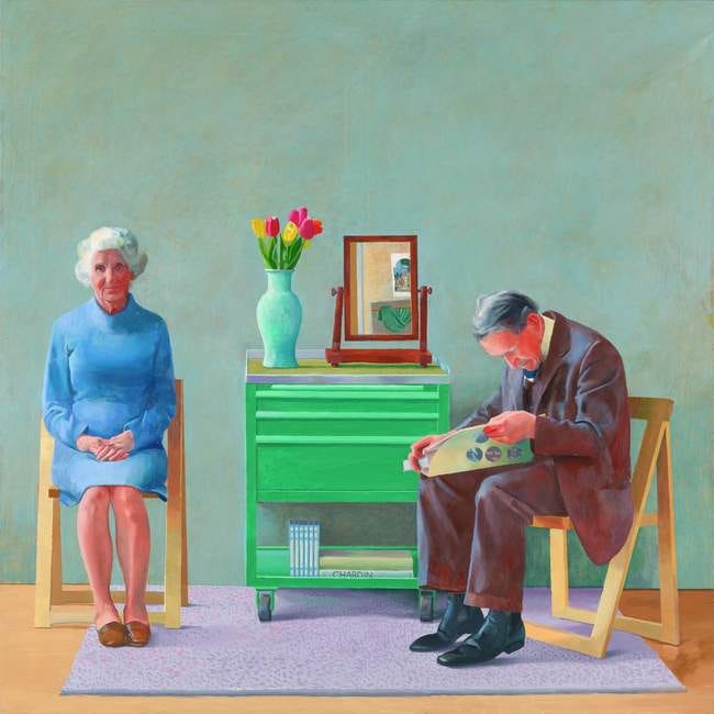 My Parents', David Hockney, 1977 | Tate