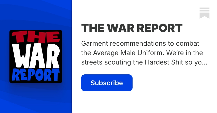 THE WAR REPORT | Substack