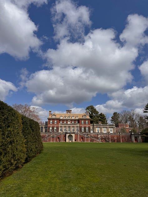 The Old Westbury Gardens, where episodes of Sex and the City ( “I Love a Charade"), Gossip Girl (“The Grandfather" — which I happened to watch last night), and The Gilded Age were filmed. Movies shot here include North by Northwest, Cruel Intentions, Age of Innocence, and most importantly — Hitch