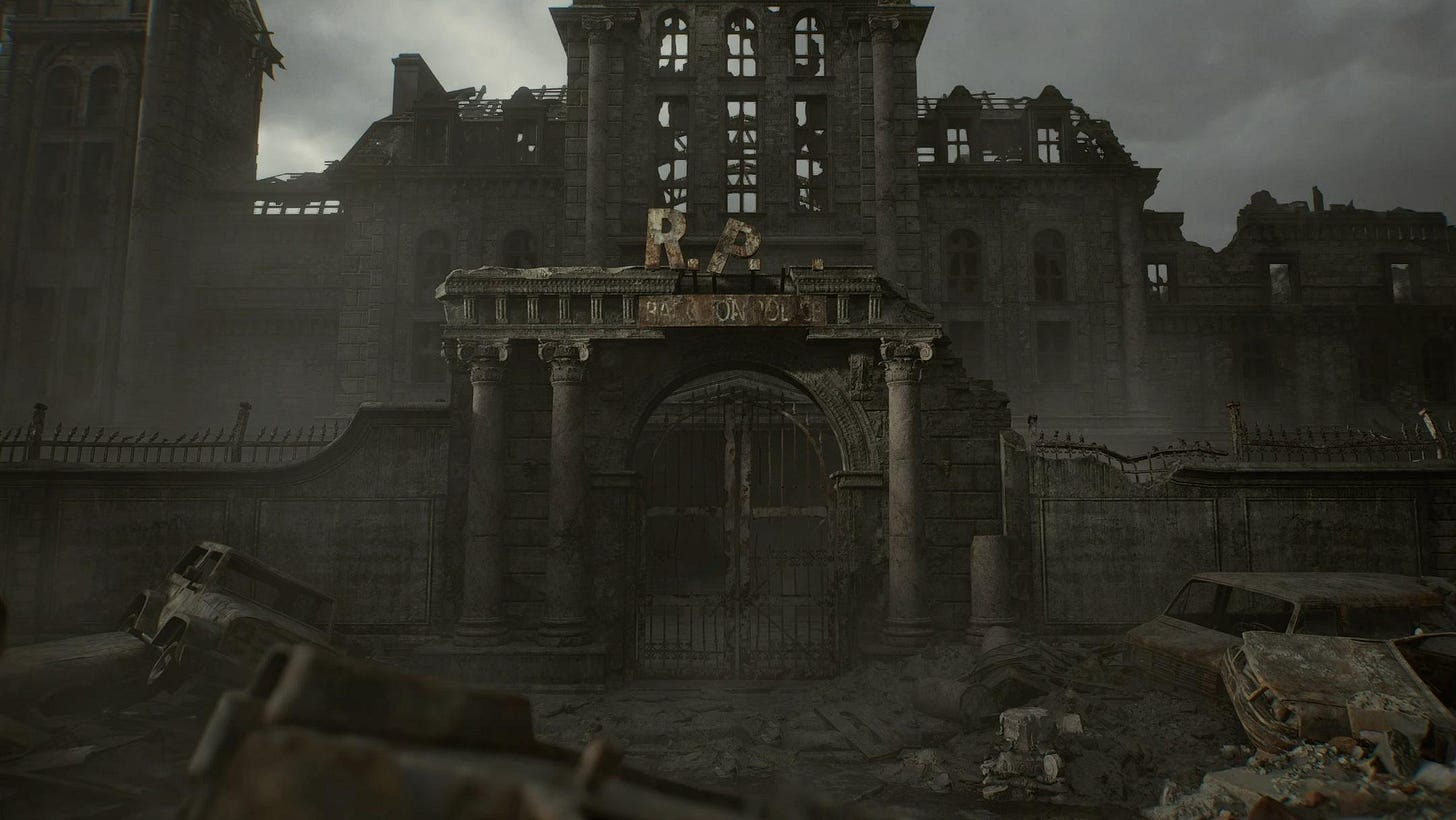 RPD in absolute shambles, and all the doors are still gonna be locked huh.  : r/residentevil