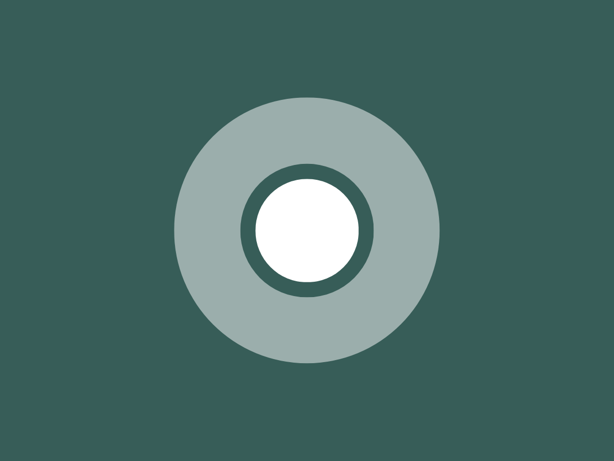 green background with a white target on it green background with a white target on it