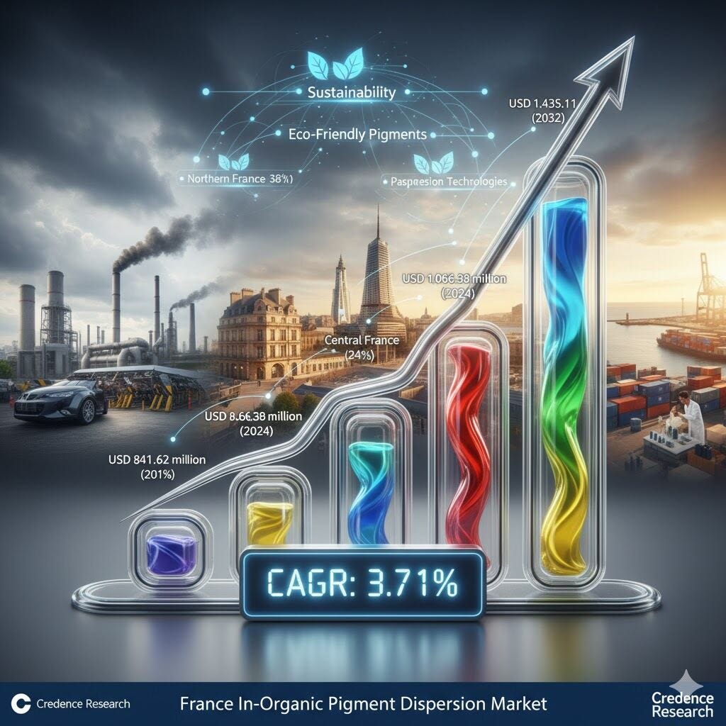 France In-Organic Pigment Dispersion Market France In-Organic Pigment Dispersion Market