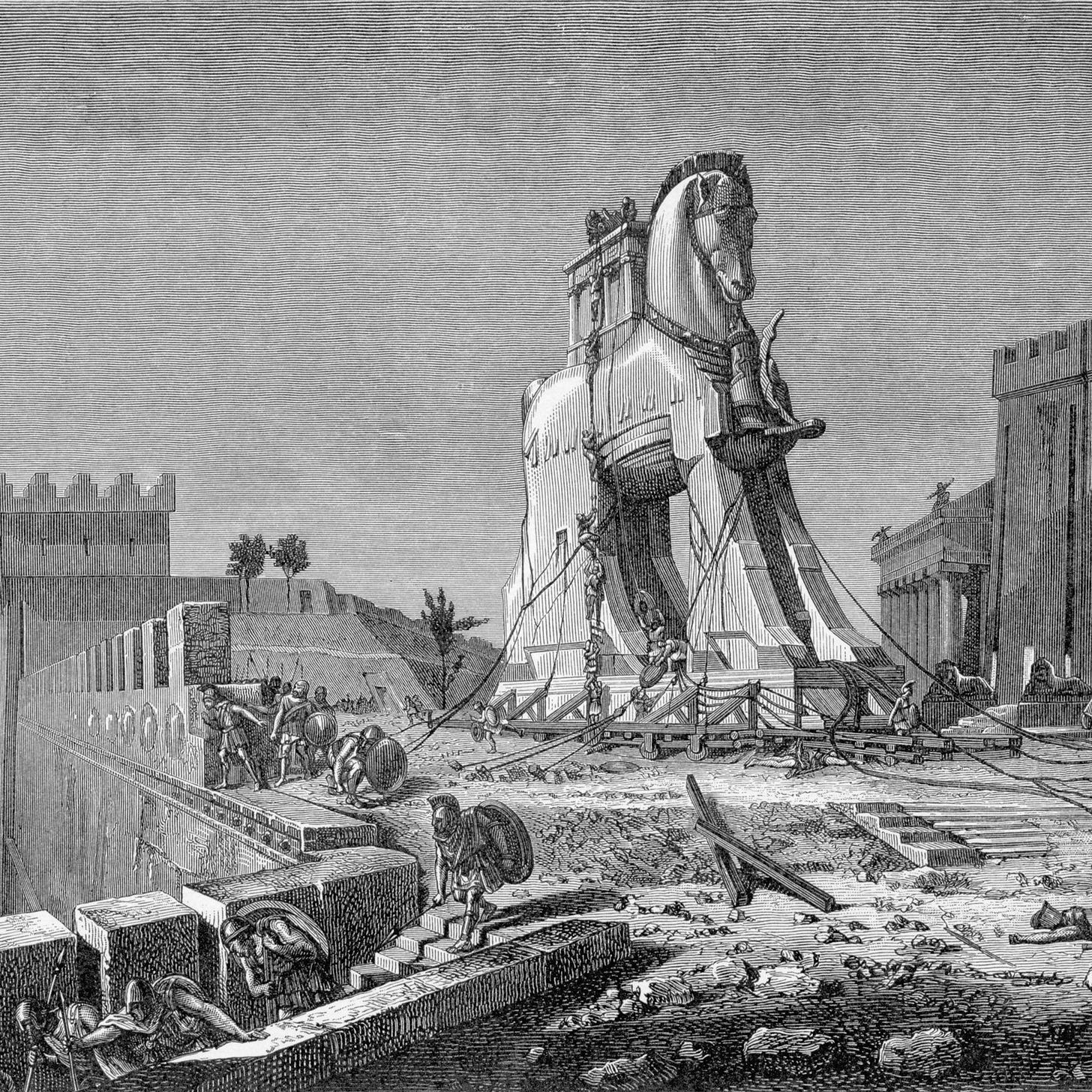 Diary of the Guy Who Drove the Trojan Horse Back from Troy | The New Yorker