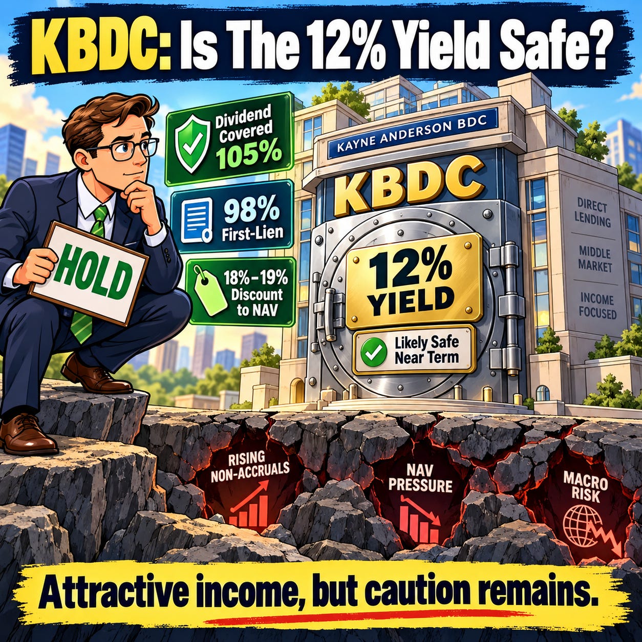 This BDC Has A 12% Yield That Looks Safe