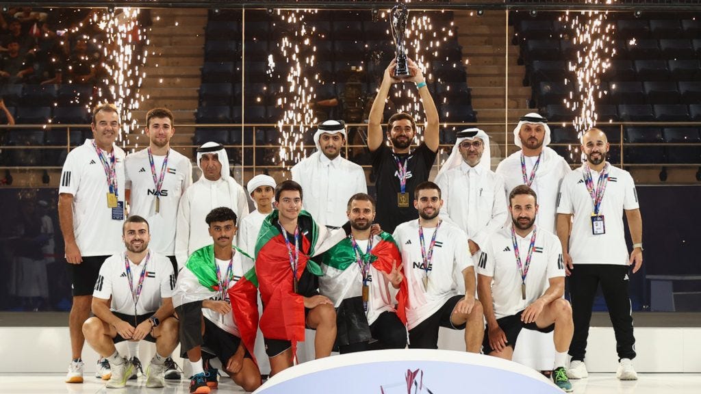 Asia Final 8, menās final. Itās celebration time for the United Arab Emirates: Qatar defeated 2-1. Australia takes bronze Asia Final 8, menās final. Itās celebration time for the United Arab Emirates: Qatar defeated 2-1. Australia takes bronze