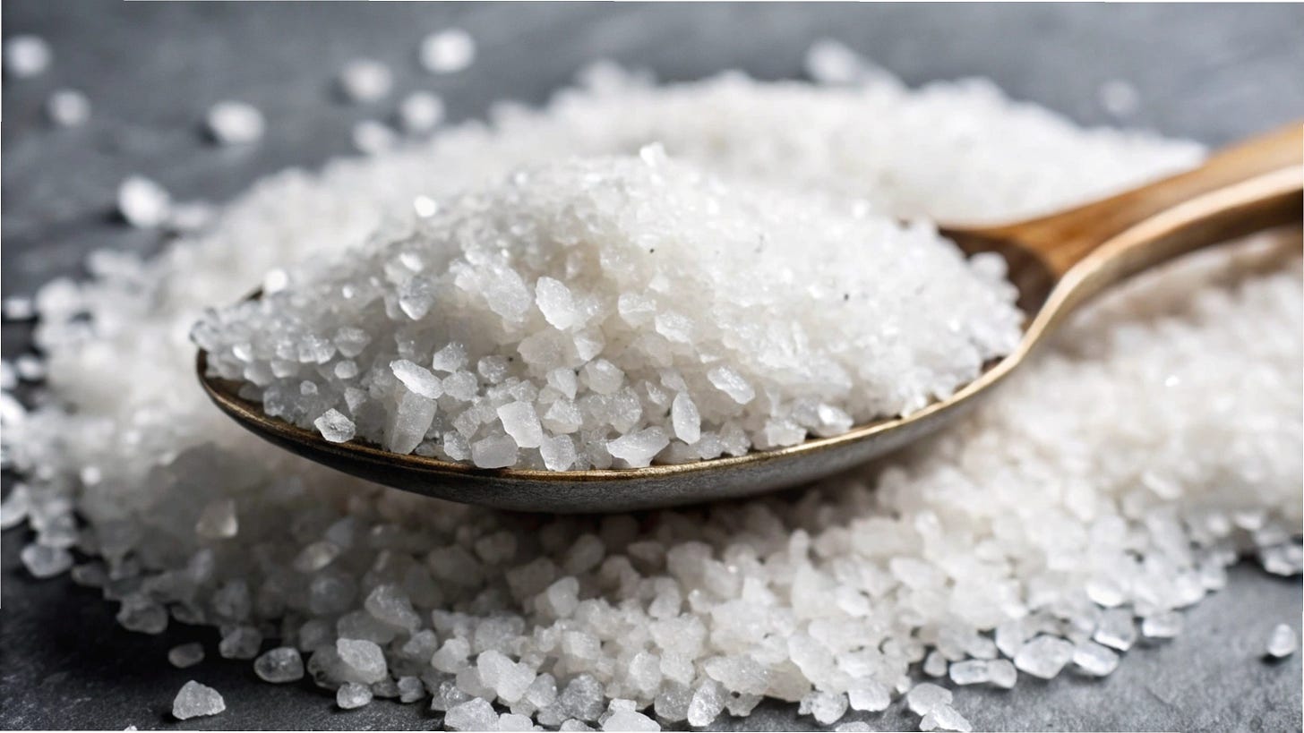 A spoonful of salt