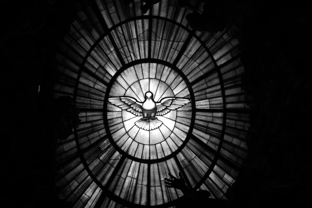 brown stained glass