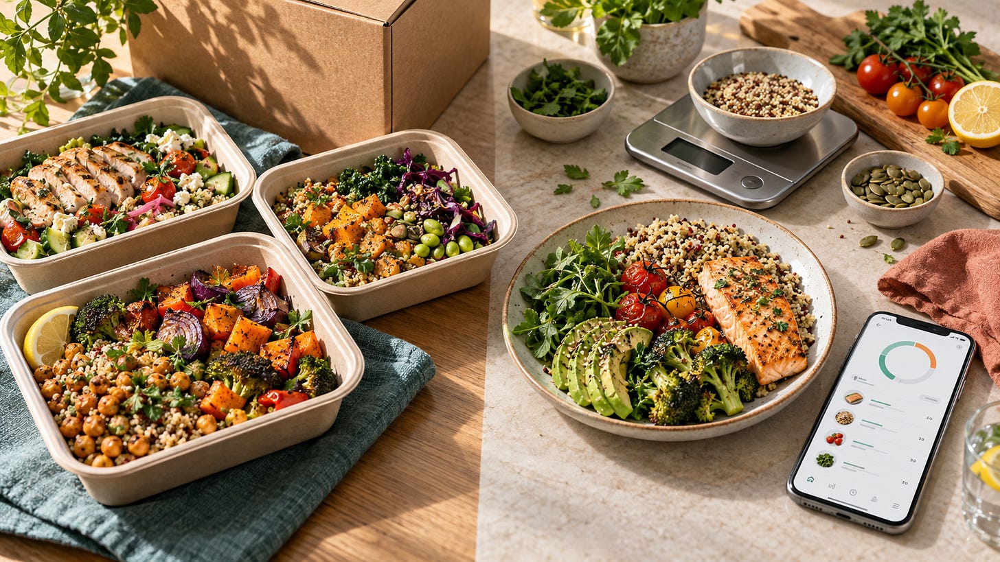 Meal Delivery vs Calorie Apps