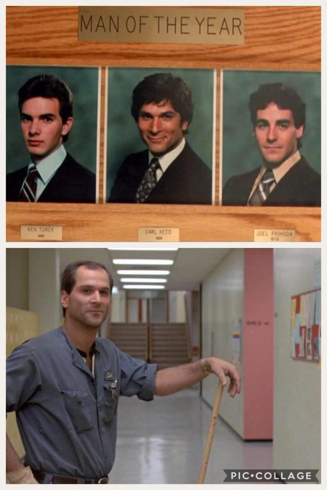 An Easter Egg of Carl in the Open 