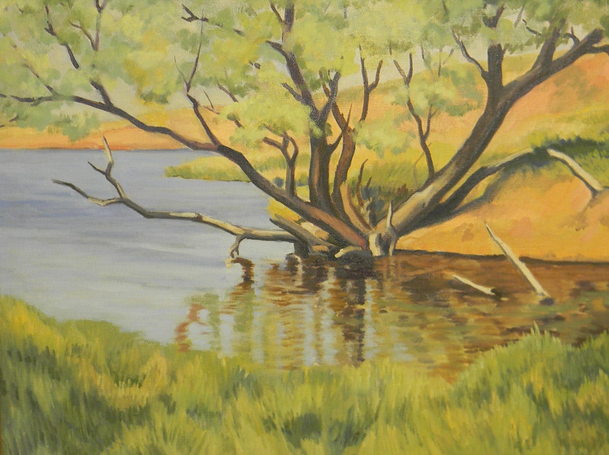 Oklahoma Landscape - Oil Painting - The Artwork of Derald Swineford Oklahoma Landscape - Oil Painting - The Artwork of Derald Swineford