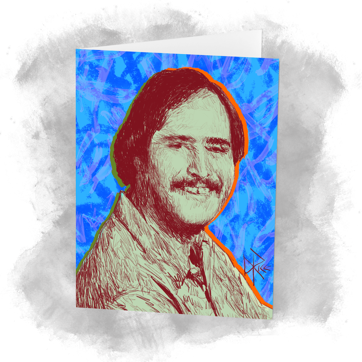 Photo: CBS Television. 1975. -public domain. Sketch art by Don Rice. Reiner as Mike "Meathead" Stivic on the CBS sitcom All in the Family (1971–1979), a role that earned him two Primetime Emmy Awards. Rob Reiner was an American film director, producer, screenwriter, actor, and political activist. Reiner began his career as an actor before transitioning to filmmaking, directing a series of acclaimed American studio films across multiple genres. He received numerous accolades, including two Primetime Emmy Awards and a Hugo Award, and earned nominations for an Academy Award, a British Academy Film Award, and nine Golden Globe Awards. Reiner was honored with a star on the Hollywood Walk of Fame in 1999 and received the Chaplin Award at the Film at Lincoln Center in 2014. Three of his films have been inducted into the National Film Registry.