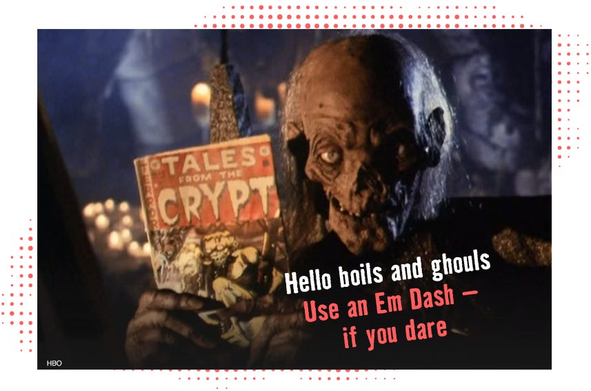 The Crypt Keeper from Tales From the Crypt
