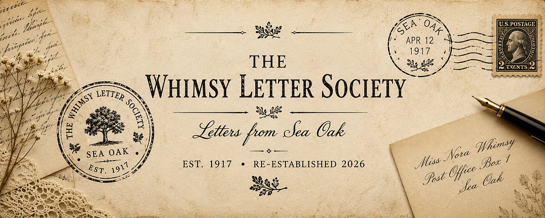 The Whimsy Letter Society