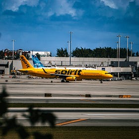 The Last Flight of Spirit Airlines