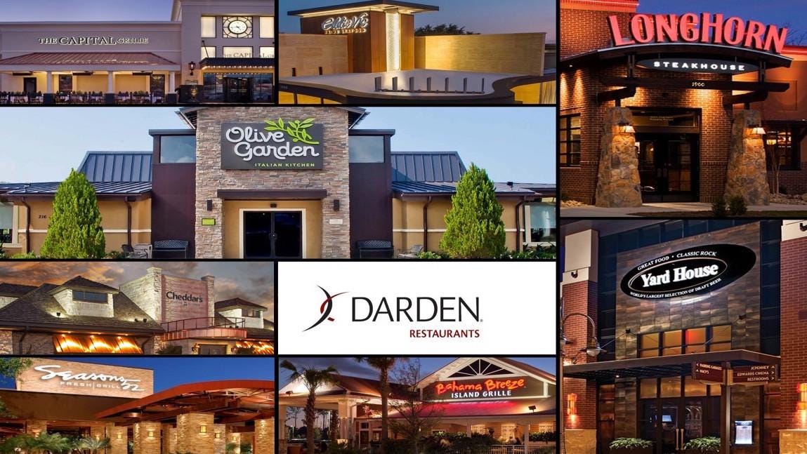 Darden Restaurants on X: "At Darden, we believe that having 8 brands equals  8 times the opportunity. Learn more about careers at Darden:  https://t.co/oFMQtFDaaL https://t.co/8VuvVsgd8v" / X