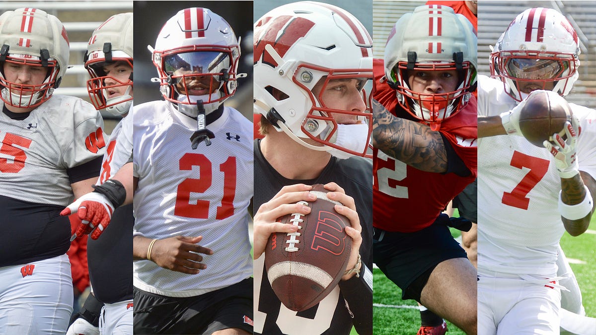 5 position groups to keenly watch during Wisconsin football fall camp