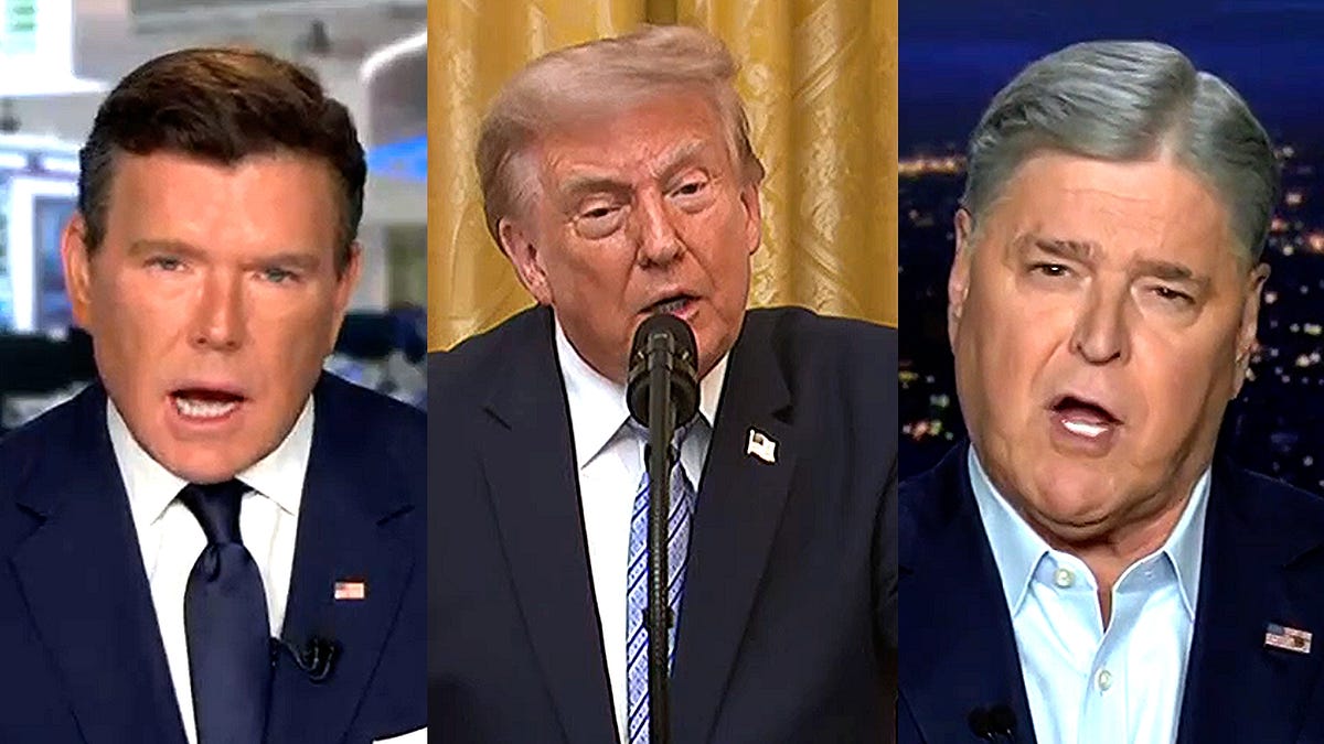 Fox 'News' Dumps On Trump Speech — So Does Fox 'Opinion'