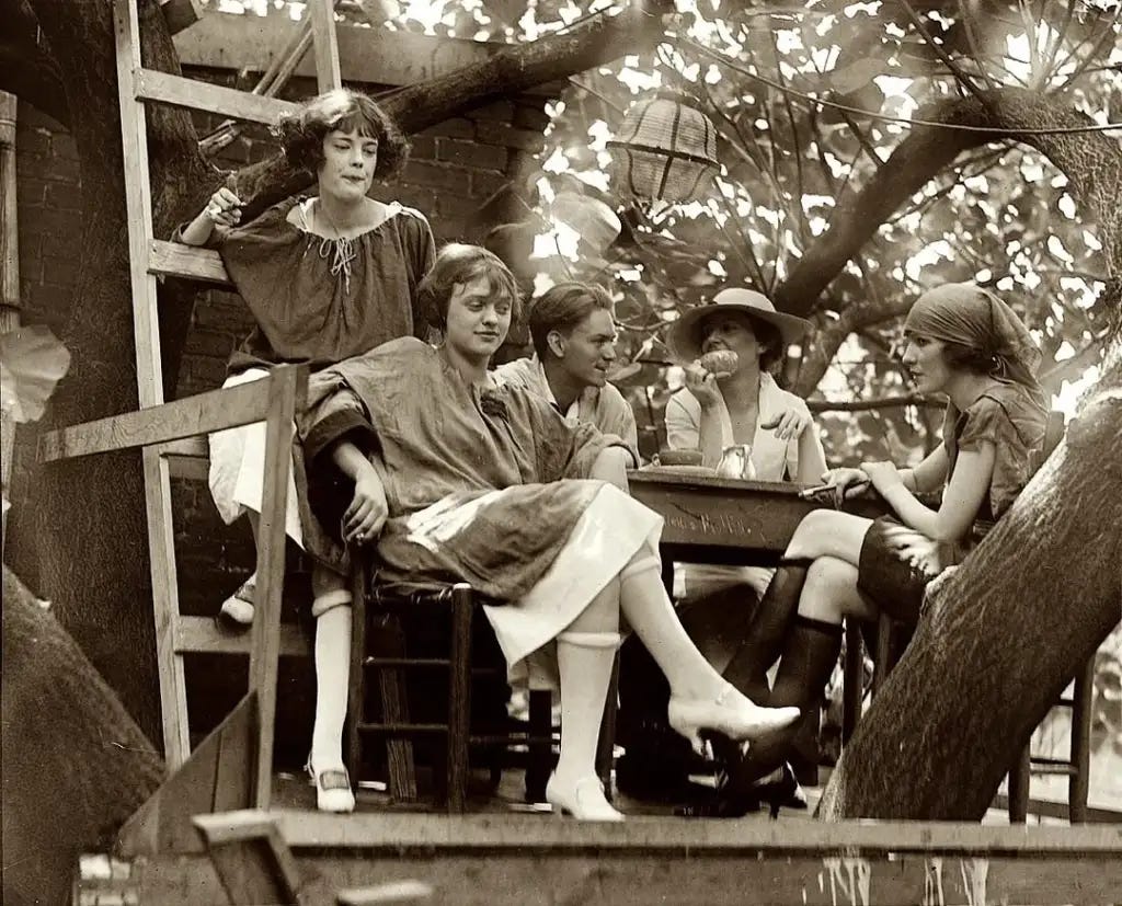 Amidst the hidden opulence of a speakeasy, patrons shared defiant moments, challenging the era's moralistic laws with quiet rebellion. Amidst the hidden opulence of a speakeasy, patrons shared defiant moments, challenging the era's moralistic laws with quiet rebellion.