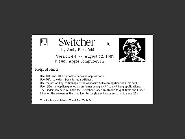 About Screen 