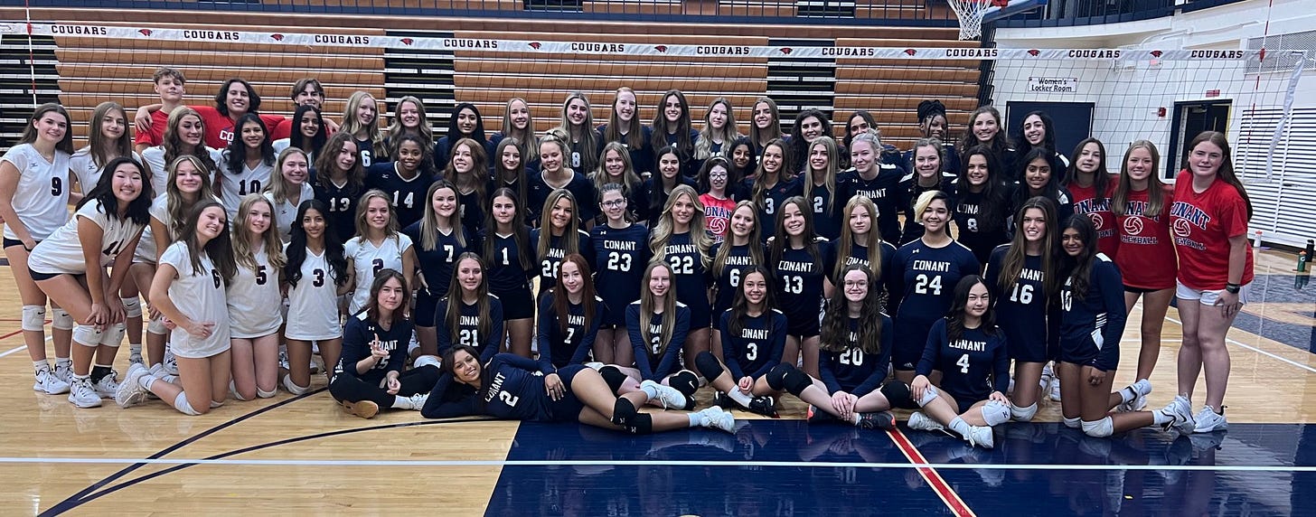Coach (Pancratz) Reibel on X: "2022 Conant Girls Volleyball ✨ #CWC  https://t.co/ZV5Q7pGTxv" / X