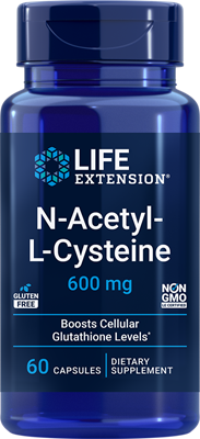 N-Acetyl-L-Cysteine, 600 mg, 60 capsules